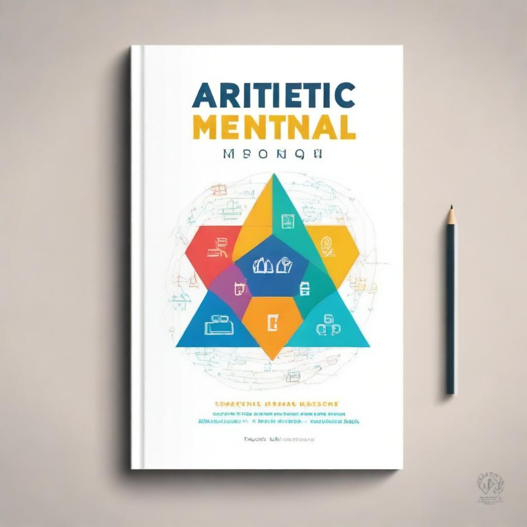 Create a book cover design for 'Aritmetic Mental'