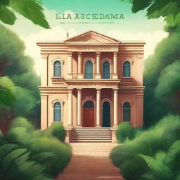 Create a book cover titled 'La Academia'