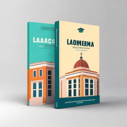 Create a book cover featuring the title 'La Academia'