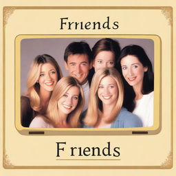 Create a YouTube cover featuring a photo of Phoebe from the TV series Friends