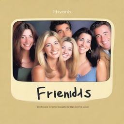 Create a YouTube cover featuring a photo of Phoebe from the TV series Friends