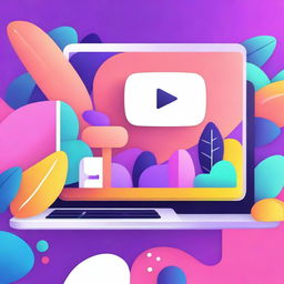 Create a vibrant and eye-catching YouTube thumbnail