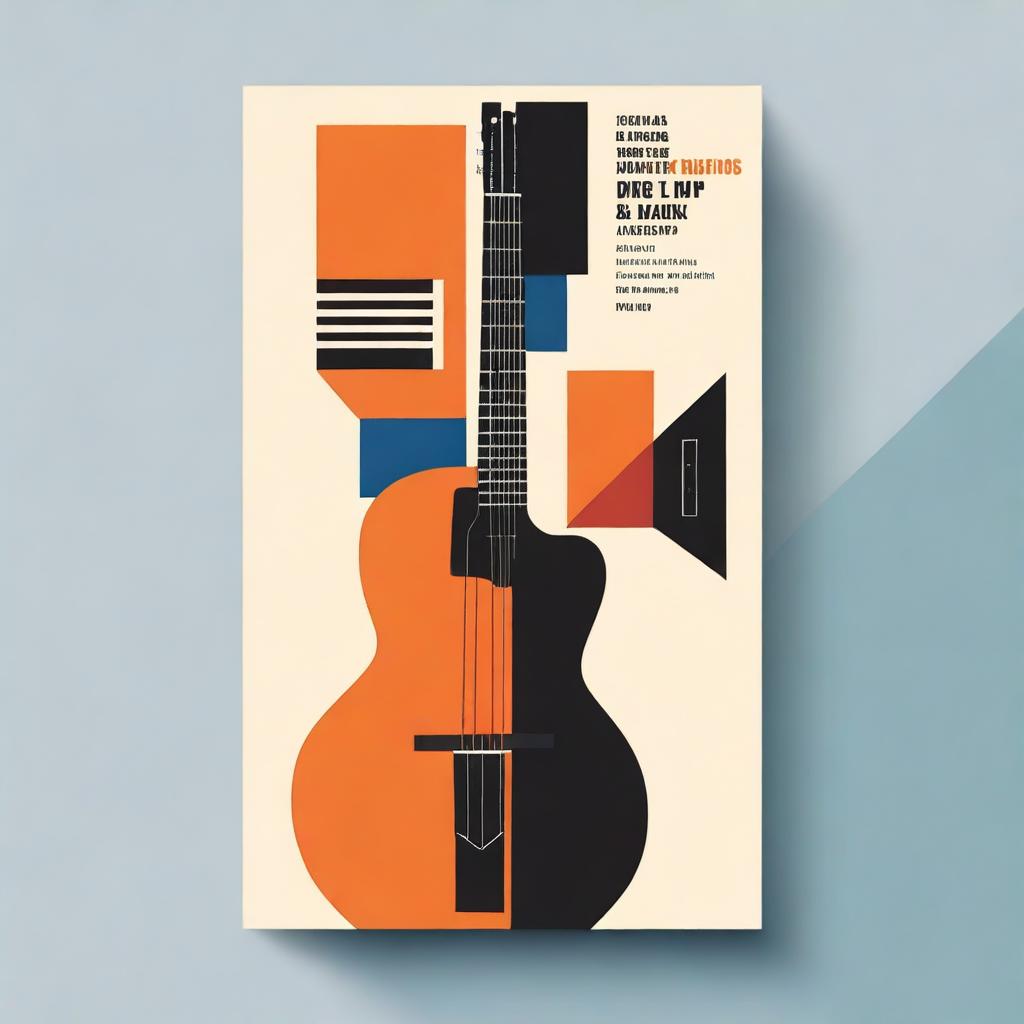 A book cover design for a book about jazz guitar, focusing on Thelonious Monk's chords applied to guitar