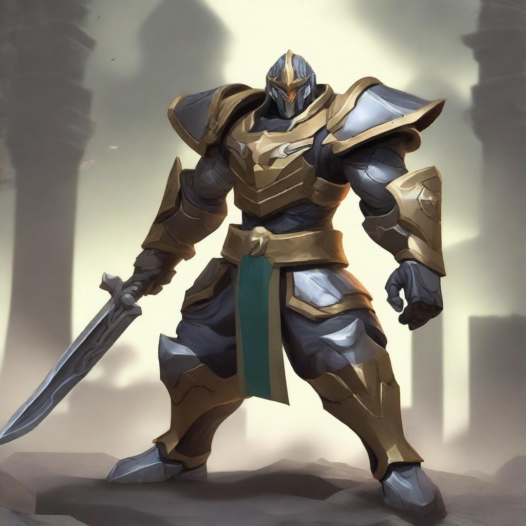 Master Yi PSYOPS using WARMOG armor stands resilient when everything seems lost and our nexus is destroyed