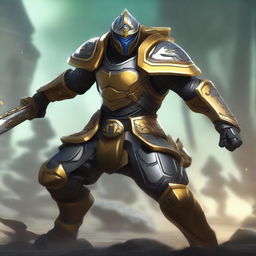 Master Yi PSYOPS using WARMOG armor stands resilient when everything seems lost and our nexus is destroyed