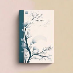 Create a beautifully drawn book cover for a poetry book