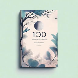 Create a beautifully drawn book cover for a poetry book titled '100 Notes I'm Afraid to Write