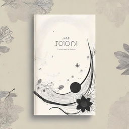 Create a beautifully drawn book cover for a poetry book titled '100 Notes I'm Afraid to Write