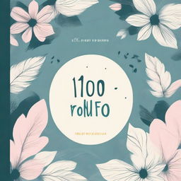 Create a beautifully drawn book cover for a poetry book titled '100 Notes I'm Afraid to Write' for Wattpad