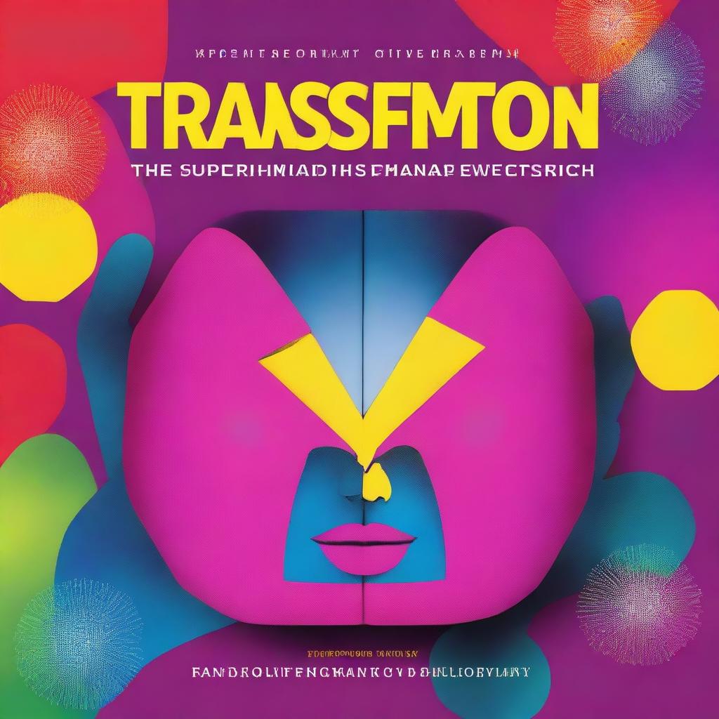 A front cover of a book titled 'Transformation: the superhuman