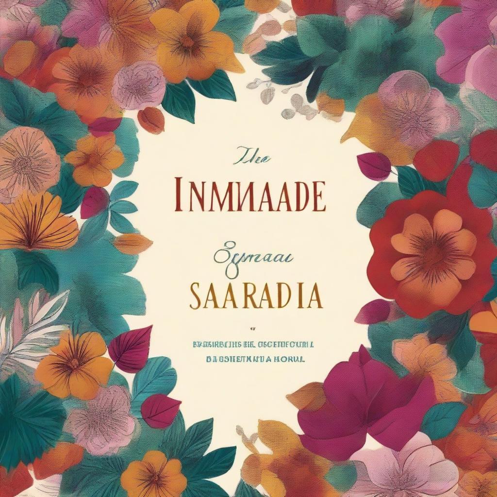 Create a book cover for 'Intimidade Sagrada: Explorando a Dimensão Espiritual do Sexo'