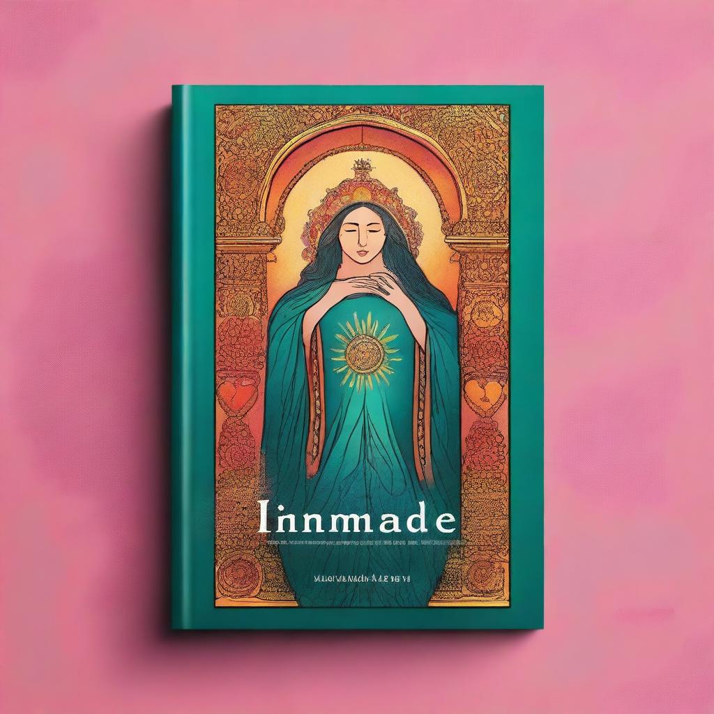 Create a book cover for 'Intimidade Sagrada: Explorando a Dimensão Espiritual do Sexo'