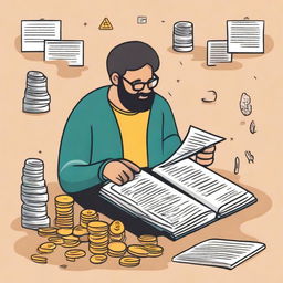 An image illustrating the concept of finances according to the Bible