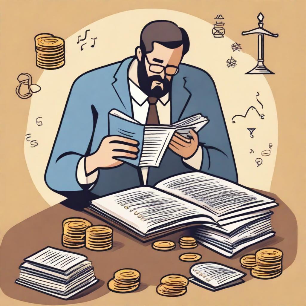 An image illustrating the concept of finances according to the Bible