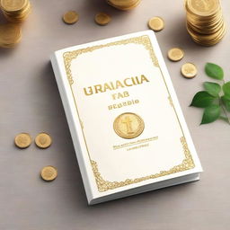 Create an ebook cover with the title 'Finanças à Luz da Bíblia'