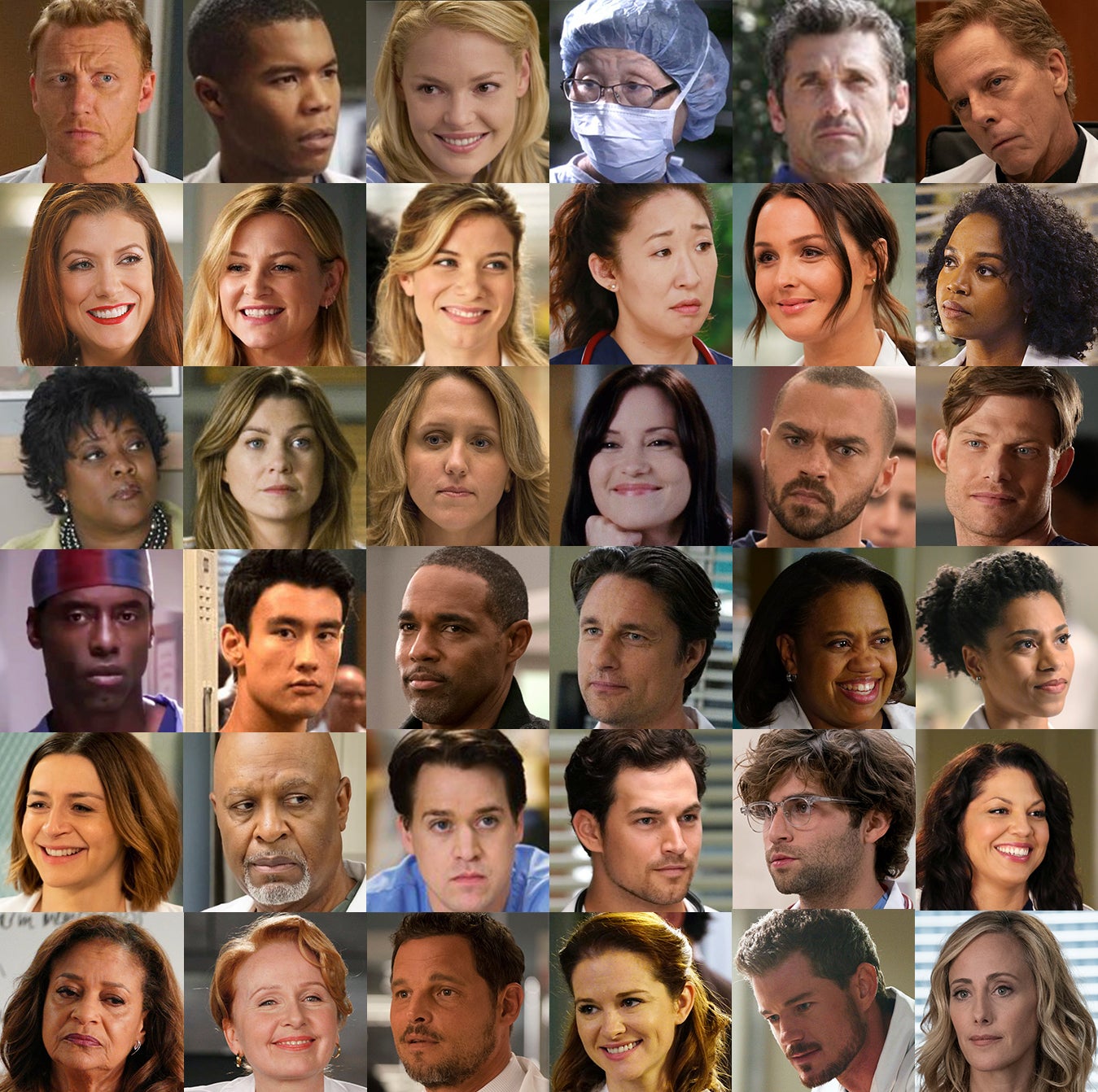 Which Grey's Anatomy Character Are You?