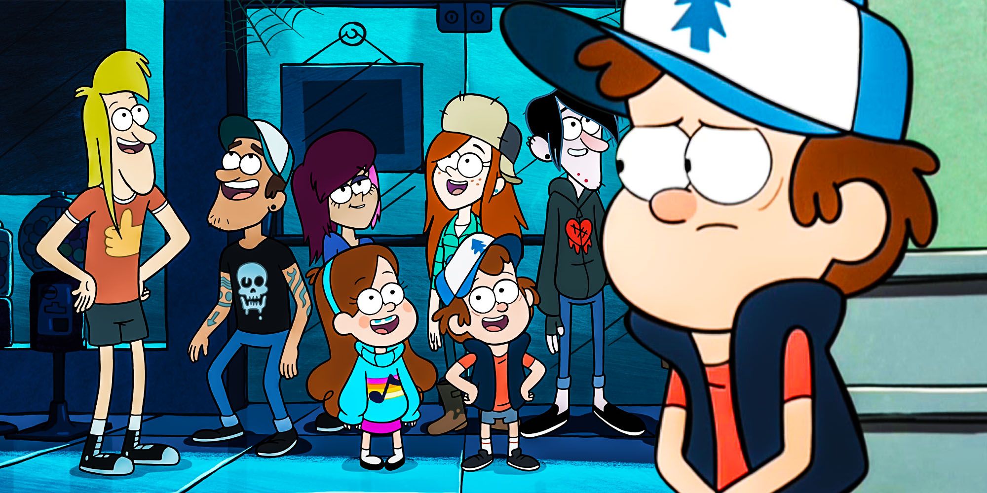 Are you adventurous like Dipper or free-spirited like Mabel? Find out which Gravity Falls character you resemble the most with this fun and engaging quiz!