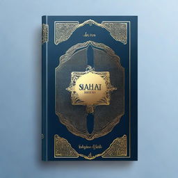 Design a book cover for a book titled 'Sabighat' by Ahmad Yusuf AlSayyid