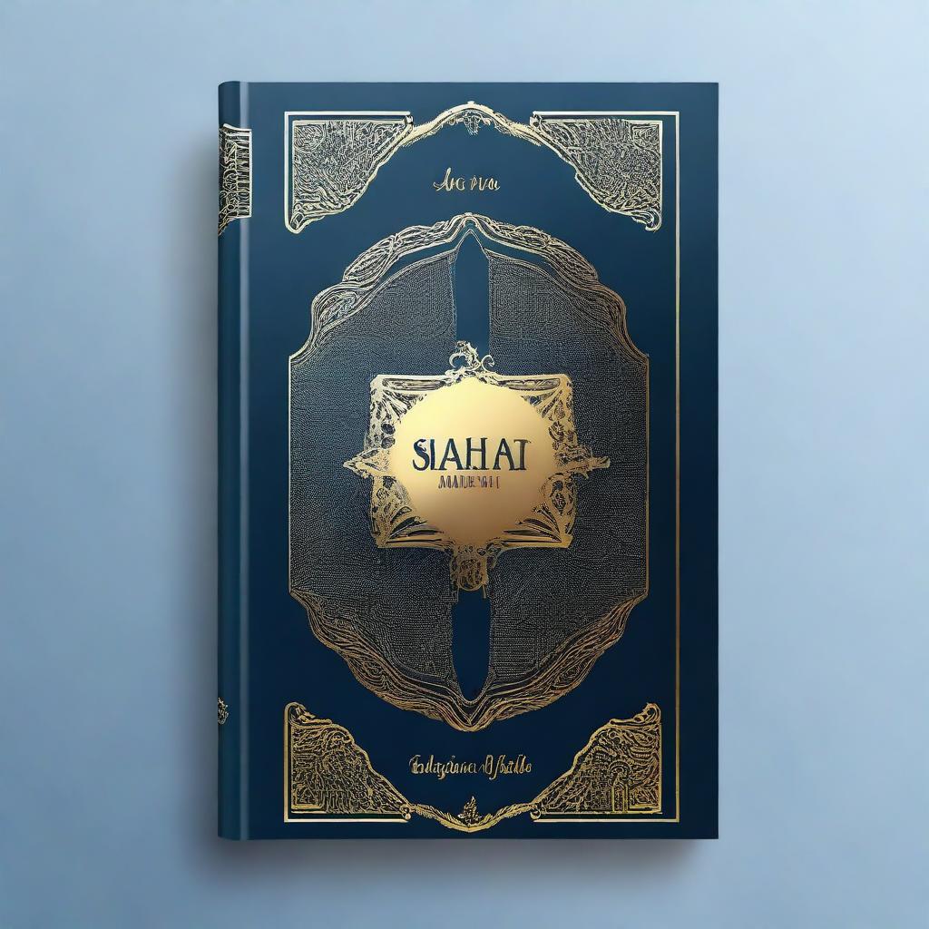 Design a book cover for a book titled 'Sabighat' by Ahmad Yusuf AlSayyid