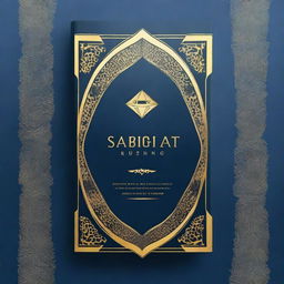 Design a book cover for a book titled 'Sabighat' by Ahmad Yusuf AlSayyid