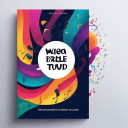 Create a book cover about music