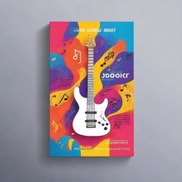 Create a book cover about music