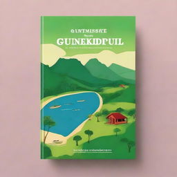 A captivating book cover for a field report on Gunungkidul tourism