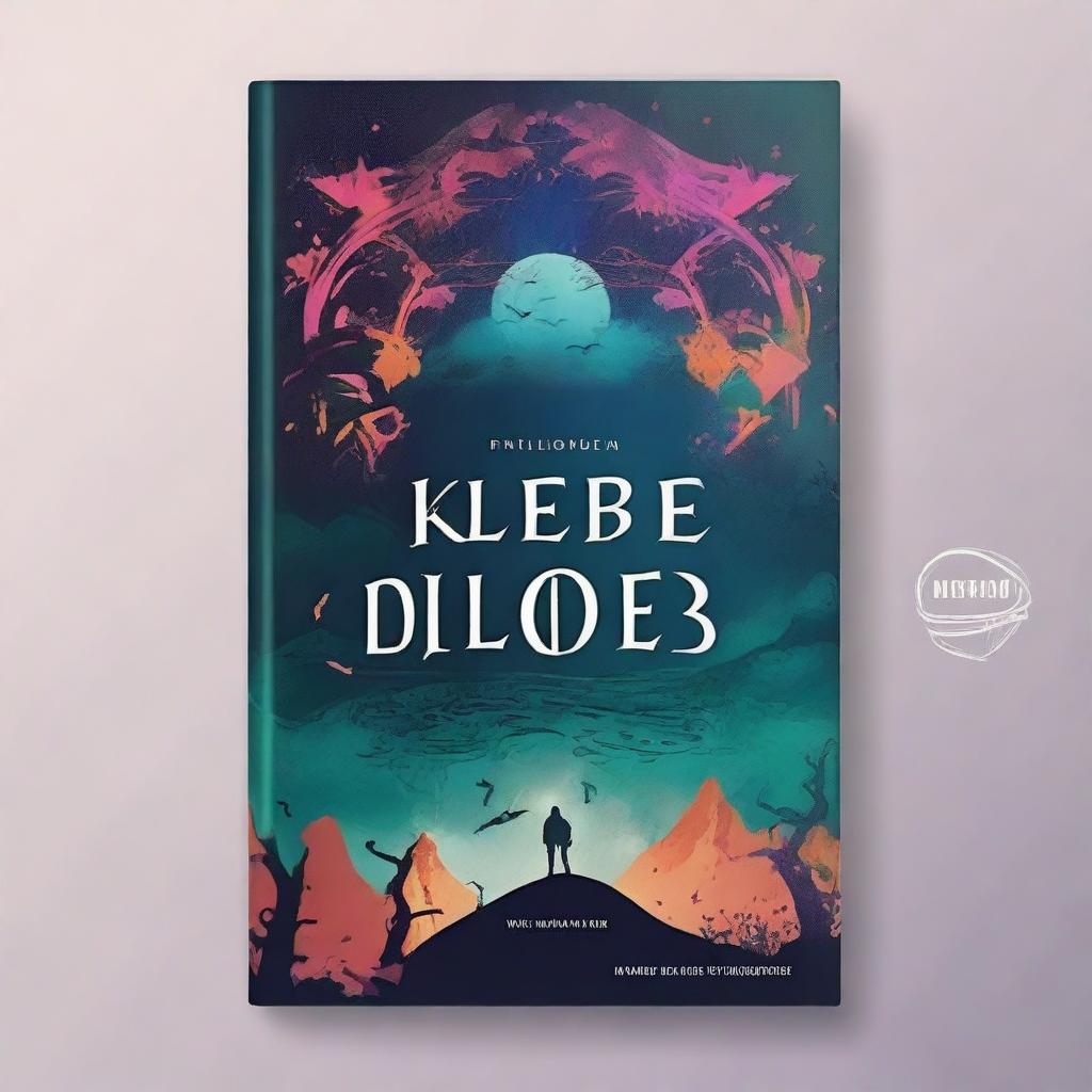 Create a book cover featuring a captivating and mysterious design