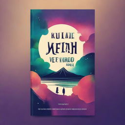 Create a book cover featuring a captivating and mysterious design