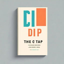 Design a book cover inspired by Seth Godin's book 'The Dip'