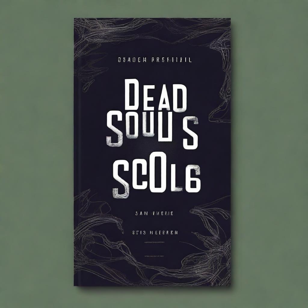 Design a book cover inspired by Sam Rivere's 'Dead Souls'