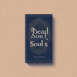 Design a book cover inspired by Sam Rivere's 'Dead Souls'