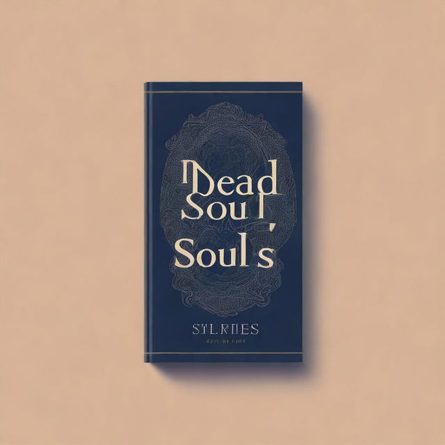 Design a book cover inspired by Sam Rivere's 'Dead Souls'