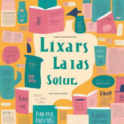 Design a book cover inspired by Eley Williams's 'Liar's Dictionary'