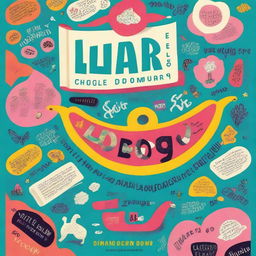 Design a book cover inspired by Eley Williams's 'Liar's Dictionary'