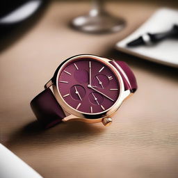 Design a watch inspired by Pinot Noir wine