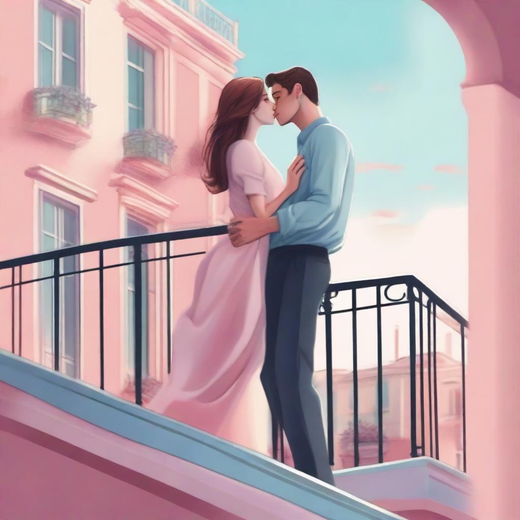 Create a digital painting illustration in a novel style with a 3D acrylic effect