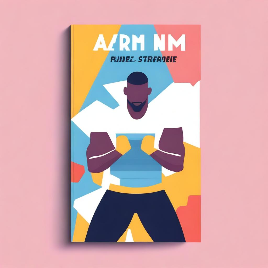 Design a book cover for a guide on arm exercises