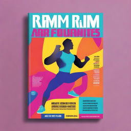 Design a book cover for a guide on arm exercises