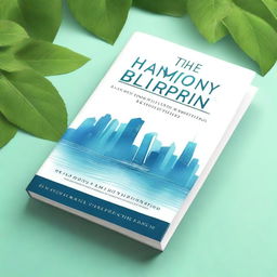 Create a book cover for a novel titled 'The Harmony Blueprint'