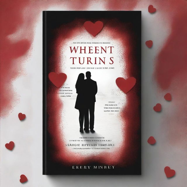 Create a book cover titled 'When Love turns Deadly' by Eryl May