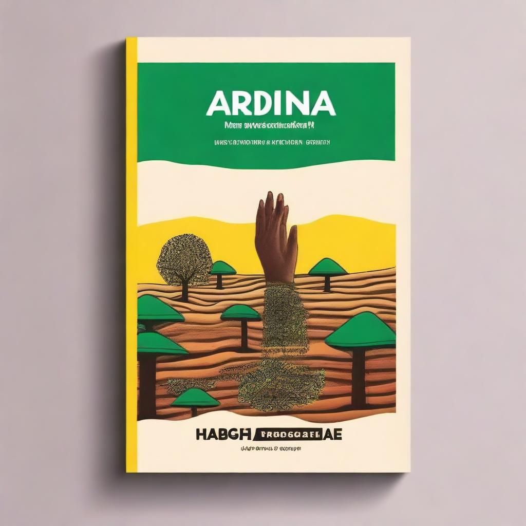 Design a book cover for a book titled 'ARDHI NA UWEKEZAJI' by JAMES E NGIRA