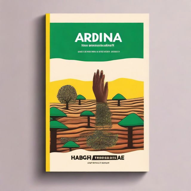 Design a book cover for a book titled 'ARDHI NA UWEKEZAJI' by JAMES E NGIRA