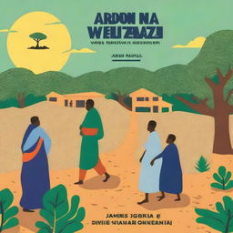 Design a book cover for a book titled 'ARDHI NA UWEKEZAJI' by JAMES E NGIRA