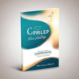 Create a beautiful and inspiring book cover for a book entitled 'Leading Praise and Worship in Church'