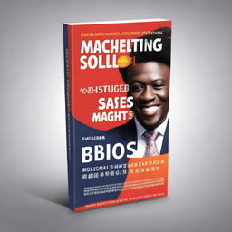 Create a marketing book cover titled 'Magnetic Selling: Attract, Engage, and Close Deals Like a Pro' by Amb