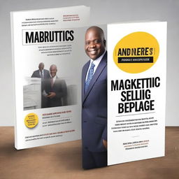 Create a marketing book cover titled 'Magnetic Selling: Attract, Engage, and Close Deals Like a Pro' by Amb