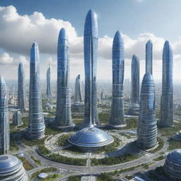 pirexian future city in renascentist style