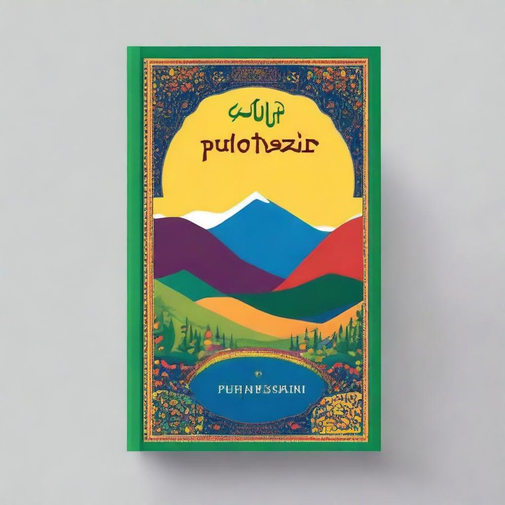 Create a book cover for a book named 'Pukhtoonistan'