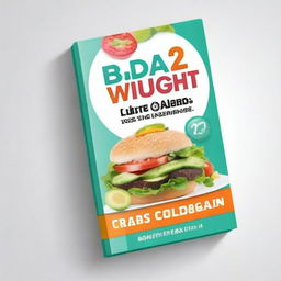 Create a book cover for the challenge '21 Days to Lose Weight'